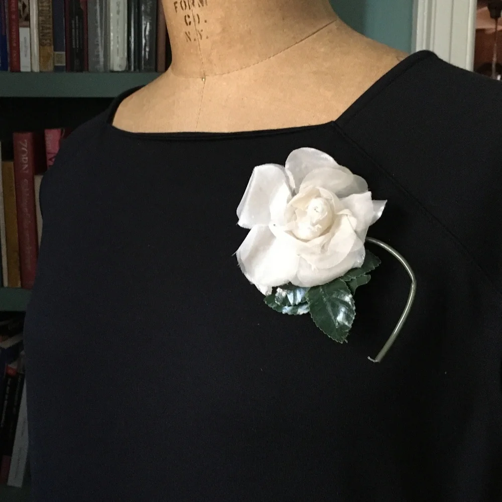 Camellia Flower Pin, Coco's favorite flower!